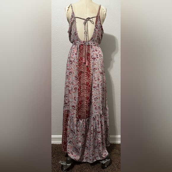 Karma Highway Floral & Paisley Print Maxi Dress. One size. - Picture 4 of 11